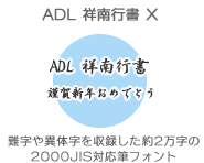 ADL ˓s X (ّ̎^ 2  2000JIS ΉMtHg)